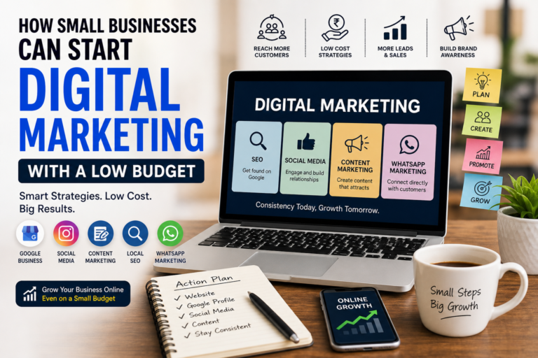 How Small Businesses Can Start Digital Marketing with a Low Budget